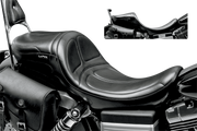 LE PERA Maverick Daddy Long Legs Dual Seat. Fits Dyna 2006-2017 - LK-970DL - PartsOutlet.com.au