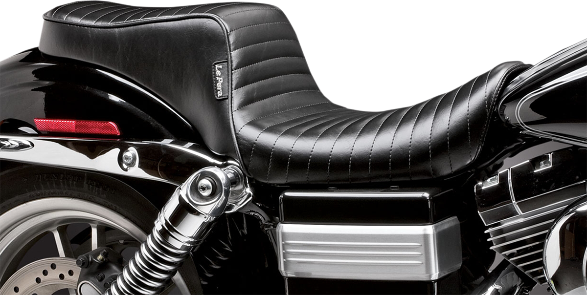 LE PERA Cherokee Seat - Pleated - FXDWG '96-'03 LN-023PT