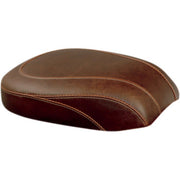 MUSTANG Wide Tripper Rear Seat - Harley-Davidson FLS Slim 2011-2017 - Brown 76765 - PartsOutlet.com.au