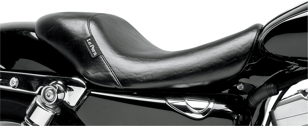 LE PERA Bare Bones Solo Seat. Fits 883C & 1200C Sportster Custom 2007-2009 Models With 4.5 Gallon Fuel Tank - LCK-006