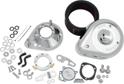 S&S CYCLE Teardrop Air Cleaner Kit for 1991-'06 HD® Carbureted XL Sportster® Models - Chrome - 17-0448 - PartsOutlet.com.au