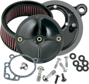 S&S CYCLE Stealth Air Cleaner Kit Without Cover For 1993-1999 HD® Big Twin Models With Stock CV Carb - 170-0100 - PartsOutlet.com.au