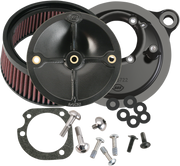 S&S CYCLE Stealth Air Cleaner Kit Without Cover for 1999-2006 HD® Big Twin Models With Stock CV Carb and 2007-2010 Softail® CVO® Models - 170-0060 - PartsOutlet.com.au