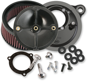 S&S CYCLE Stealth Air Cleaner Kit Without Cover For 2003-'17 HD® Models, Using the S&S® 66mm Throttle Hog - 170-0165 - PartsOutlet.com.au