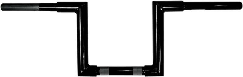 LA CHOPPERS 1.25" NARROW Z-BARS WEB 12" TALL BLACK HD - LA-7307-12B