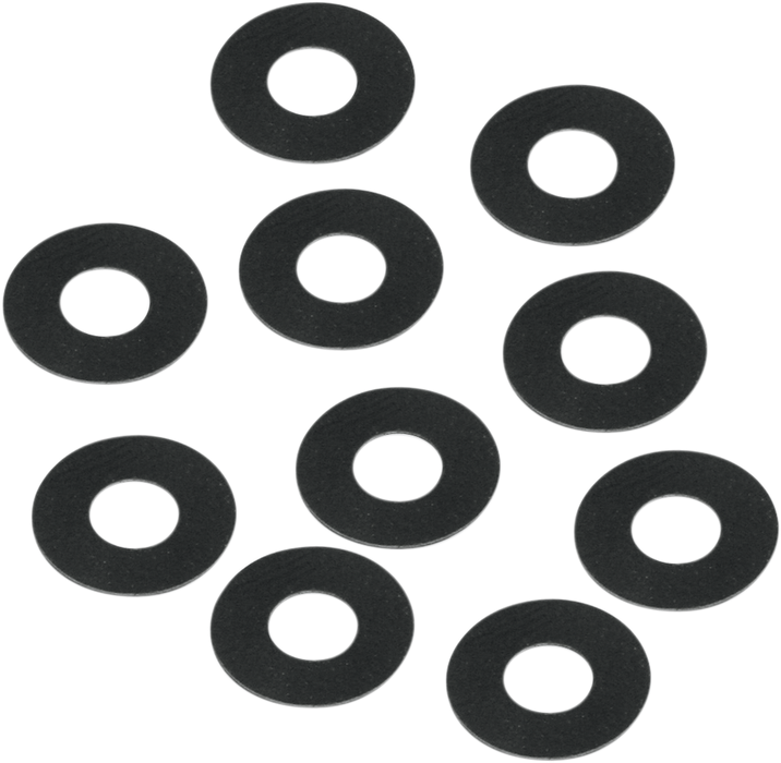 S&S CYCLE 10 Pack of Nitrile Rubber Coated Flat Washers 50-7059