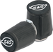 S&S CYCLE Air Filter Covers For Tapered S&S® Tuned Induction Filters - Black Nylon - 2 pack - 106-0248 - PartsOutlet.com.au