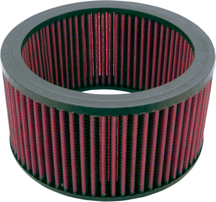 S&S CYCLE 1" Taller Pleated Air Filter Only for Traditional S&S® Teardrop Air Cleaners - 106-4724