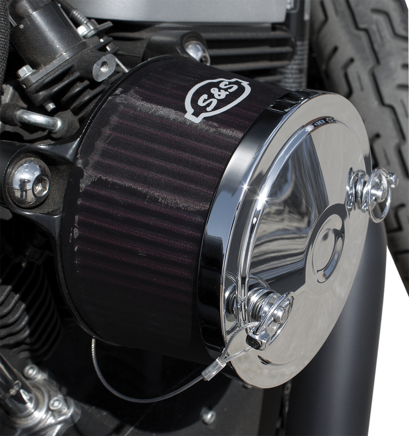 S&S CYCLE Pre-Filter for S&S® Stealth High Flow Air Filters - Black Nylon - +1" - 170-0197