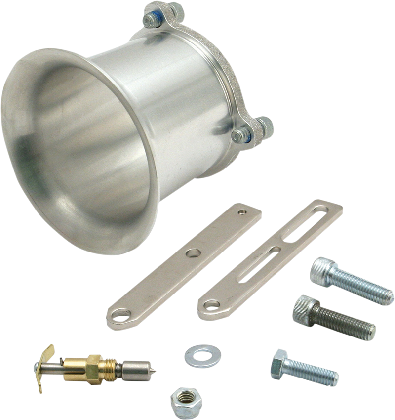 S&S CYCLE 2.5" Air Horn Conversion Kit for Super E/G Carburetors - 17-0484