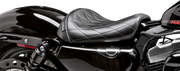 LE PERA Bare Bones Solo Seat With Diamond Stitch. Fits Sportster Forty-Eight & Seventy-Two 2010-2021 - LK-006DM - PartsOutlet.com.au