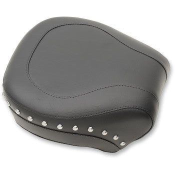 MUSTANG Wide Rear Seat - Studded - Harley-Davidson 2000-2006 - FXST 75095 - PartsOutlet.com.au