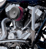 S&S CYCLE Bob Dish Air Cleaner Cover - Black 170-0123 - PartsOutlet.com.au