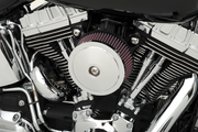 S&S CYCLE Bob Dome Air Cleaner Cover - Chrome 170-0120 - PartsOutlet.com.au