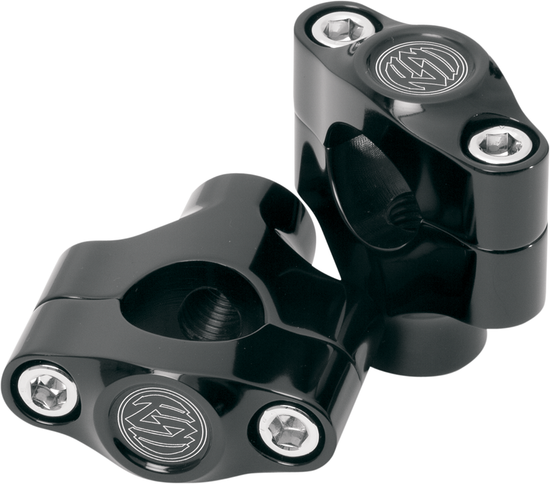 RSD Risers - 1" x 1-1/2" - Black - 0208-2030-B