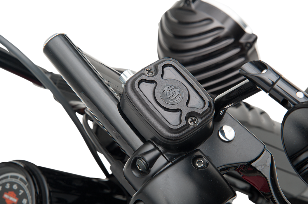 RSD Master Cylinder Cover - Softail 2005-2017 - Black Ops 0208-2036-SMB