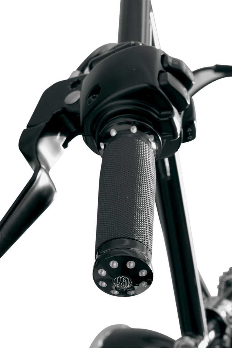 RSD Grips - Tracker - Cable - Black - Harley-Davidson 1980-2022 - 0063-2019-BM - PartsOutlet.com.au