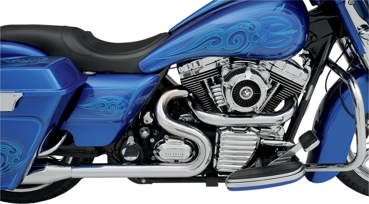 RSD Nostalgia Rocker Box Covers - Chrome - Harley-Davidson 1999-2017 - 0177-2002-CH - PartsOutlet.com.au