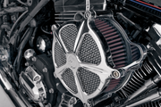 RSD 5 Speed Air Cleaner - Chrome - Harley-Davidson 1993-2017 - 0206-2000-CH - PartsOutlet.com.au