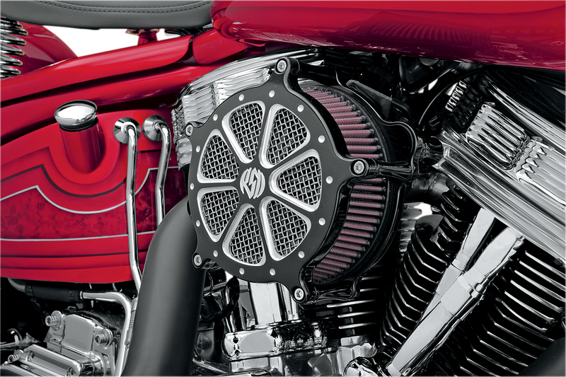 RSD 5 Speed Air Cleaner - Contrast Cut - '91-'22 XL 0206-2002-BM - PartsOutlet.com.au