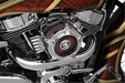 RSD Turbine Air Cleaner - Chrome - Throttle By Wire - '08-'17 FL - 0206-2038-CH - PartsOutlet.com.au