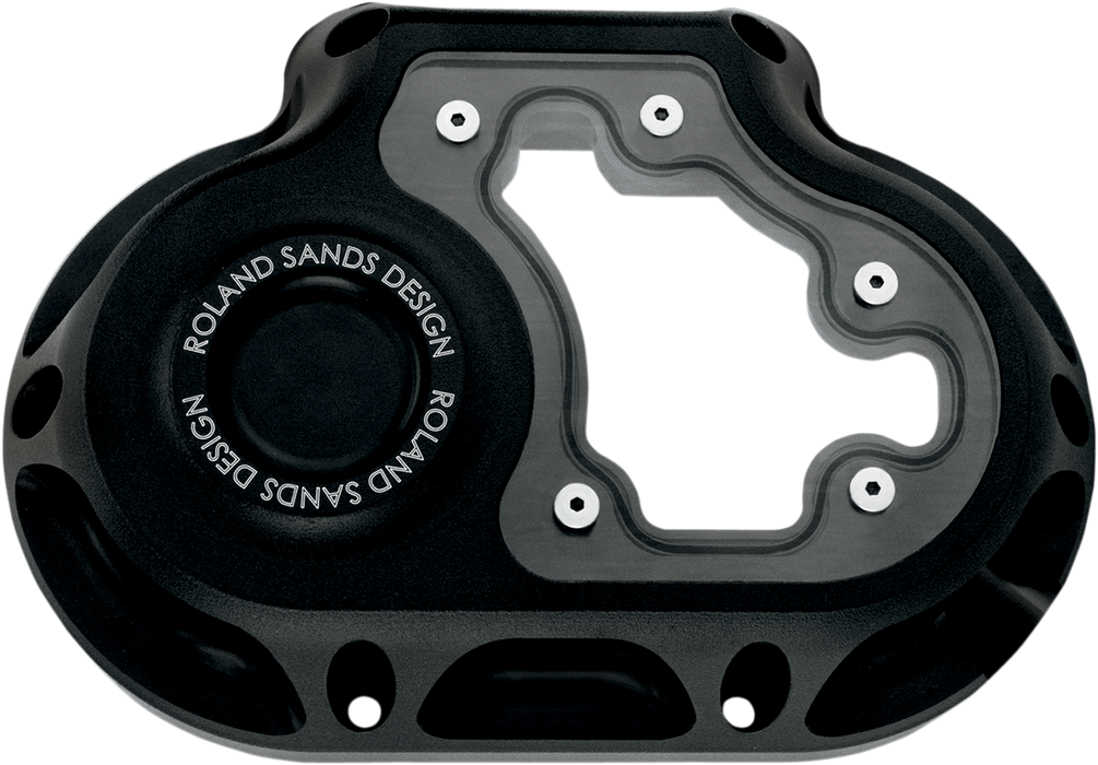 RSD 6-Speed Clarity Transmission Cover - Black Ops - Harley-Davidson 2006-2017 - 0177-2022-SMB
