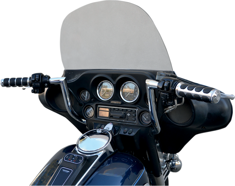 LA CHOPPERS Handlebar - Twin Peaks - Bagger - 12" - Chrome - FL '96-'22 - LA-7361-12