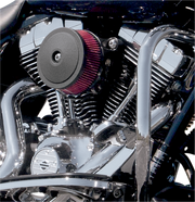 S&S CYCLE Bob Dome Air Cleaner Cover - Black 170-0124 - PartsOutlet.com.au