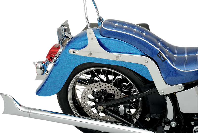 KLOCK WERKS 4" Stretched Rear Fender - Stocker - 7.125" W - Softail '00-'17 - KWF-02-0300