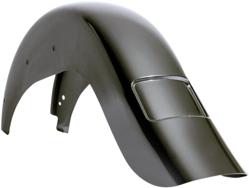 KLOCK WERKS 4" Stretched Rear Fender - Frenched - 7.125" W - Softail '12-'17 - KWF-02-0390
