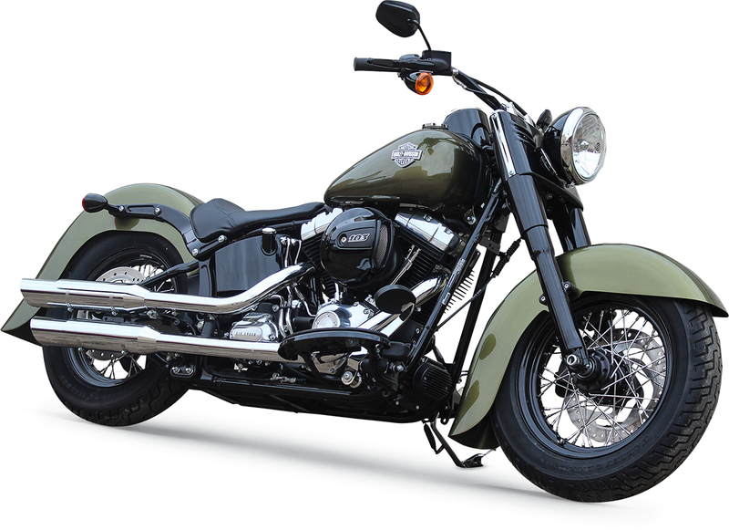 KLOCK WERKS Benchmark Front Fender - Steel - 16"-18" - Softail '12-'17 - KWF-02-0399