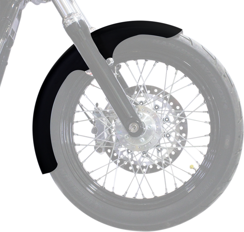 KLOCK WERKS TLF Fender Kit - w/ Satin Blocks - Steel - 19" - FXLR '18-'23 - KWF-02-0496