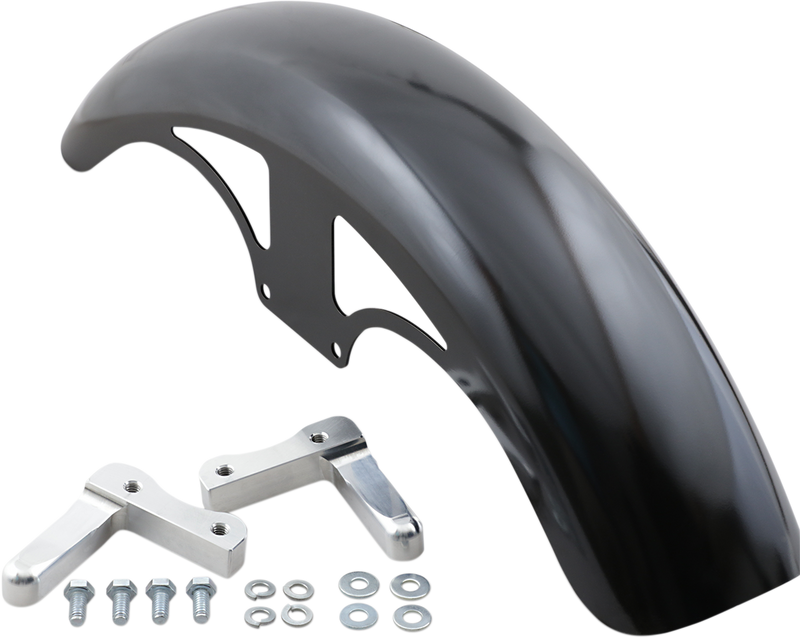 KLOCK WERKS P-Tom Fender Kit - w/ Satin Blocks - Steel - 19" - FXLR '18-'23 - KWF-02-0493