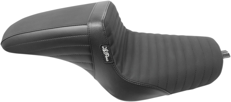 LE PERA Kickflip Dual Seat With Pleated Gripper Tape. Fits Sportster 2004-2006 & Sportster 2010-2021 Models With Either 3.3 Or 4.5 Gallon Tank - LK-596PTGP - PartsOutlet.com.au