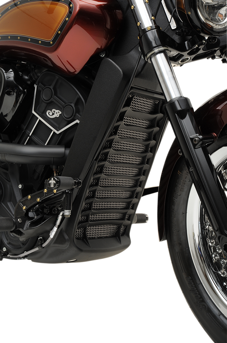 KLOCK WERKS Outrider Radiator Guard - Indian '15-'23 - KWS-04-0321 - PartsOutlet.com.au