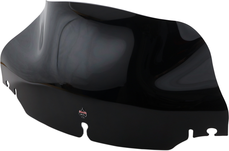 KLOCK WERKS Flare Windshield - 8-1/2" - Black - FLH '96-'13 - KWW-01-0211