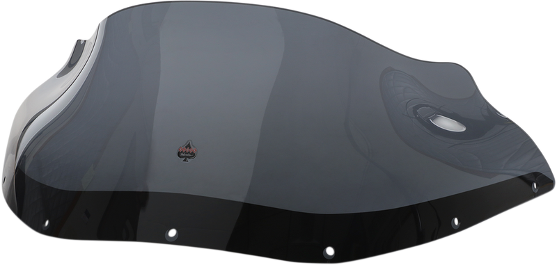 KLOCK WERKS Flare Windshield - 9" - Dark Smoke - FXRP '86-'94 - KWW-02-0500