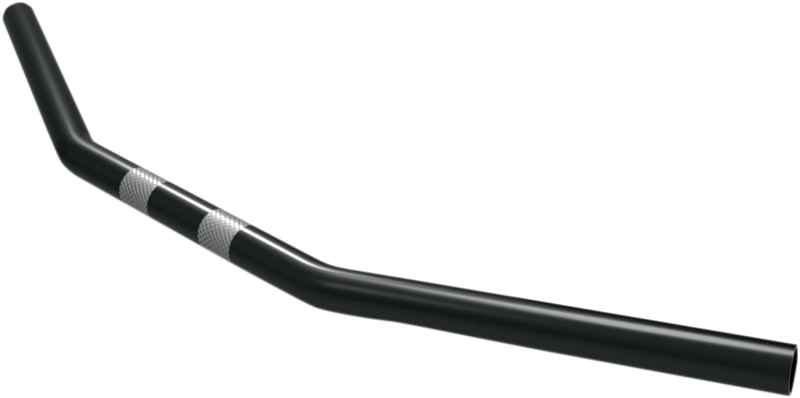 KHROME WERKS Handlebar - Drag - Black 300802 - PartsOutlet.com.au