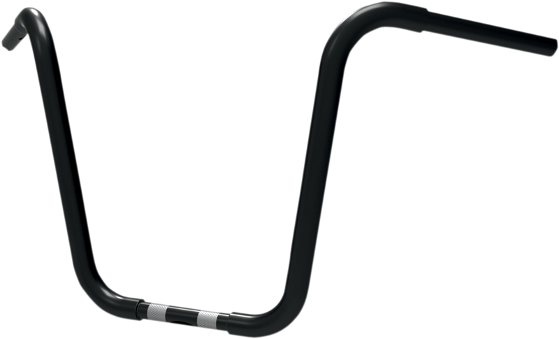 KHROME WERKS Handlebar - Fat Ape Hanger - 16" - TBW - 1-1/4" - Black - Harley-Davidson '96-'22 - 300833