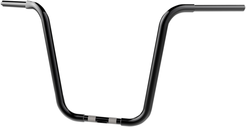 KHROME WERKS Handlebar - Ape Hanger - Bobber - 16" - Black - Harley-Davidson '84-'22 - 300878