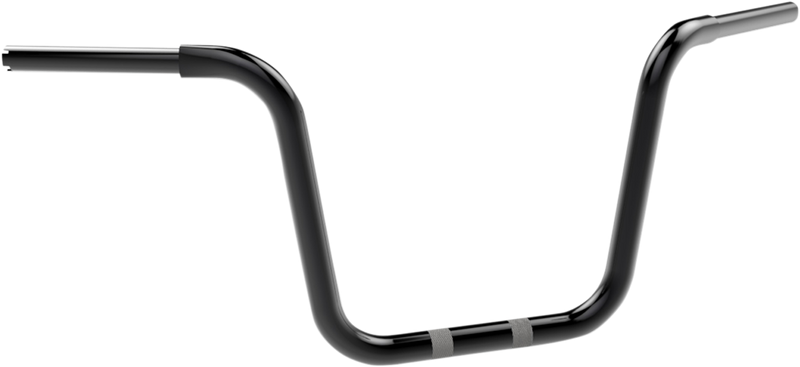 KHROME WERKS Handlebar - Ape Hanger - 12" - Black - Harley-Davidson '07-'18 - 300451