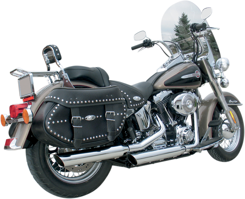KHROME WERKS Mufflers - Slanted - Softail 2007-2017 - 202355 - PartsOutlet.com.au