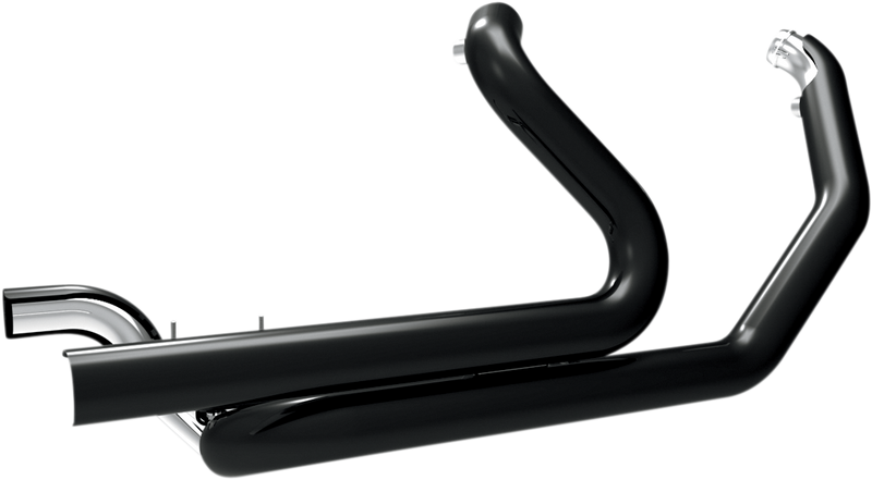 KHROME WERKS Aggressor 2-into-1-into-2 Header - Black - FL 1995-2008 - 200800A - PartsOutlet.com.au
