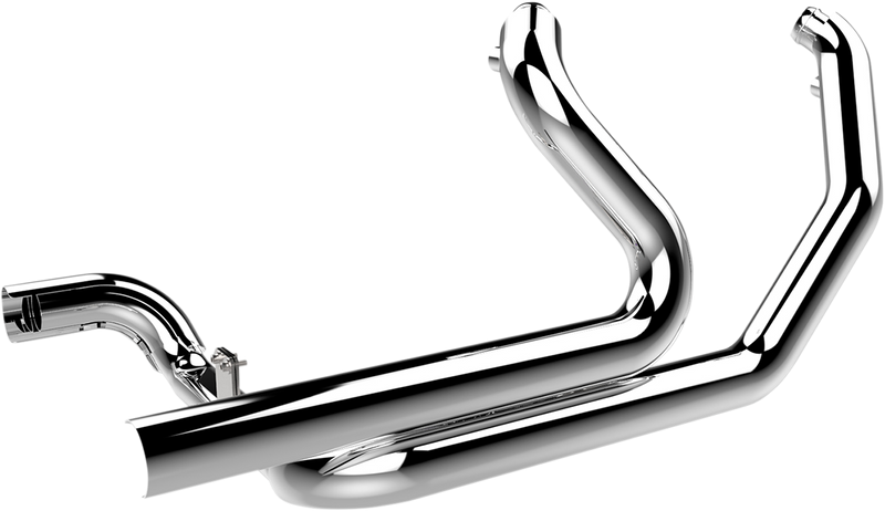 KHROME WERKS Aggressor 2-into-1-into-2 Header with Heat Shield - Chrome - FL 2009-2016 - 200670 - PartsOutlet.com.au