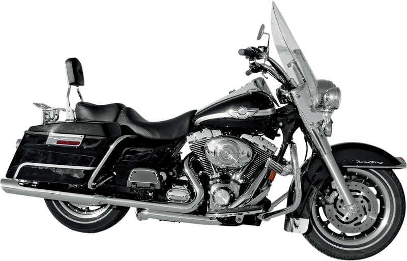 KHROME WERKS Aggressor 2-into-1-into-2 Header - Chrome - FL 1995-2008 - 200600B - PartsOutlet.com.au