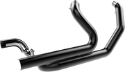 KHROME WERKS Aggressor 2-into-1-into-2 Header with Heat Shield - Black - FL 2009-2016 - 200860 - PartsOutlet.com.au