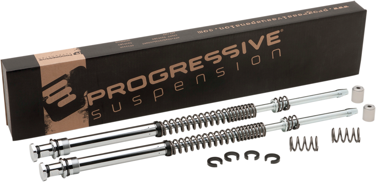 PROGRESSIVE SUSPENSION Monotube Fork Cartridge Kit - Harley-Davidson 1997-2013 - Lowering 31-2501