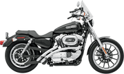 BASSANI XHAUST Radial Sweeper Exhaust - Chrome - '86-'03 XL Sportster XL-FF12 - PartsOutlet.com.au