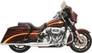 BASSANI XHAUST Road Rage 2:1 Exhaust - Chrome - Bagger '10-'16 FLH-737 - PartsOutlet.com.au