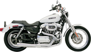 BASSANI XHAUST Road Rage Exhaust - Chrome - '86-'03 XL - Sportster - 14212J - PartsOutlet.com.au